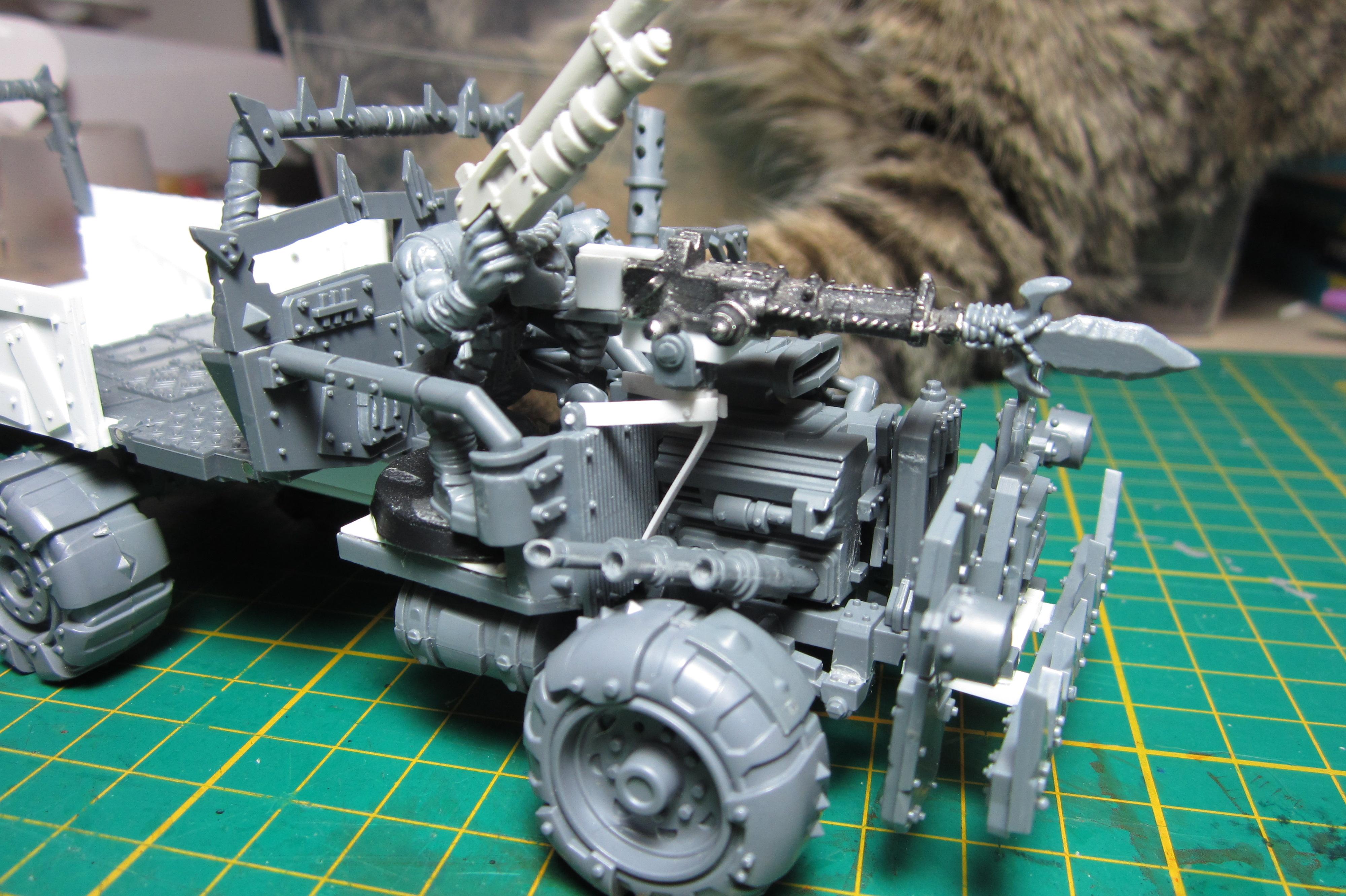 Conversion, Gorka Morka, Ork Trukk, Orks, Vehicle, Warhammer 40,000 ...